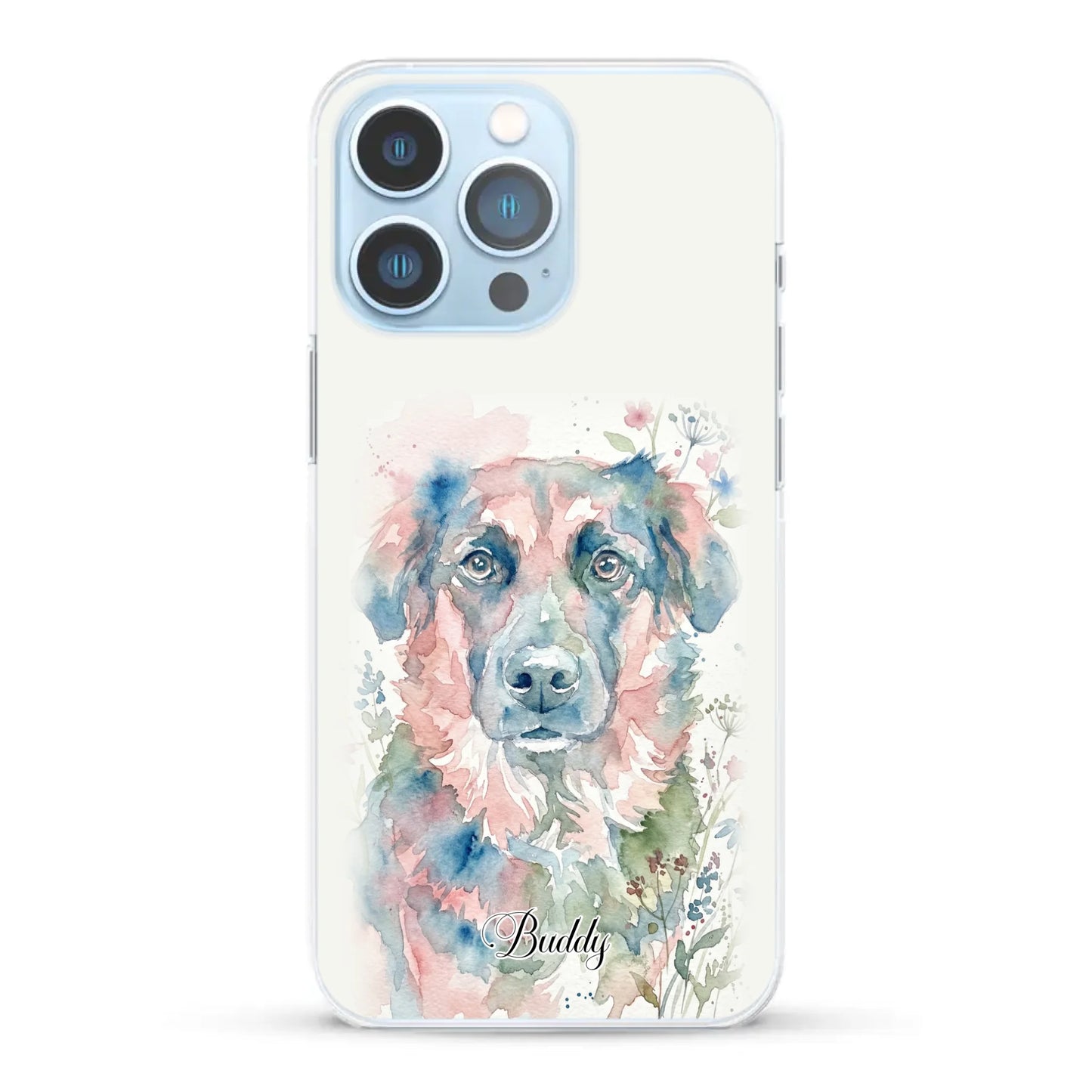 Aquarel - Gepersonaliseerd telefoonhoesje