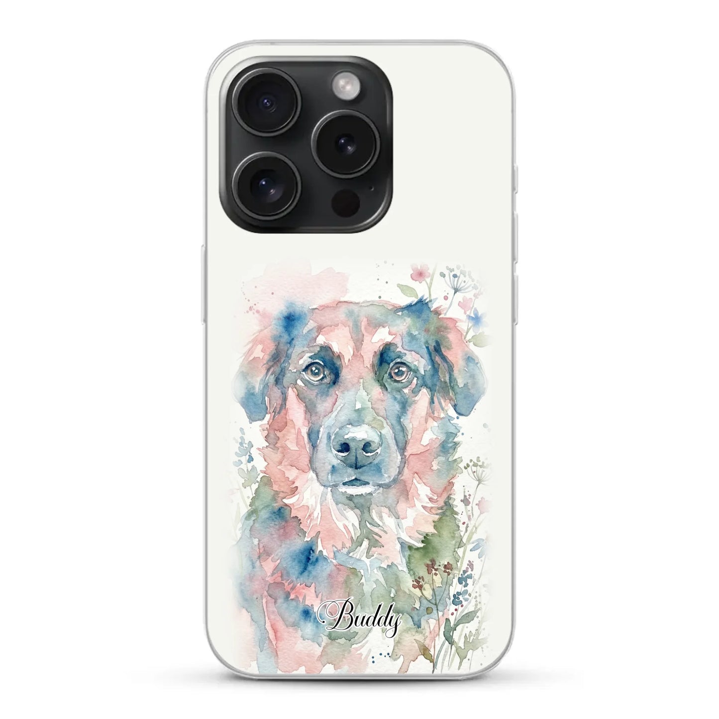 Aquarel - Gepersonaliseerd telefoonhoesje