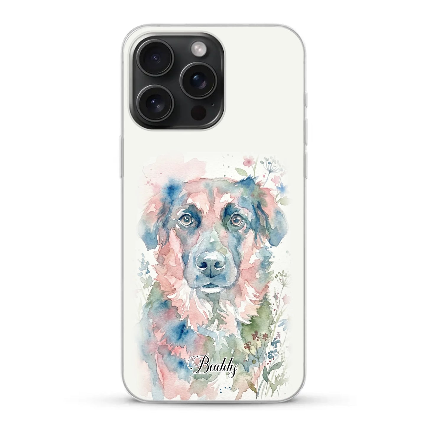 Aquarel - Gepersonaliseerd telefoonhoesje