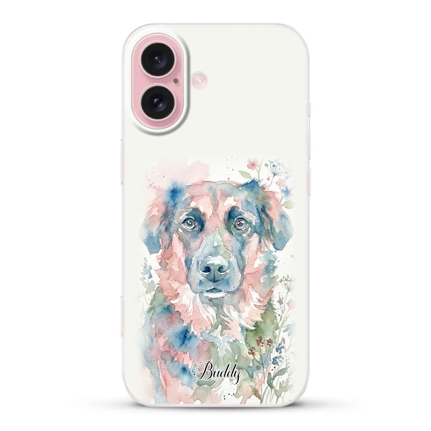 Aquarel - Gepersonaliseerd telefoonhoesje