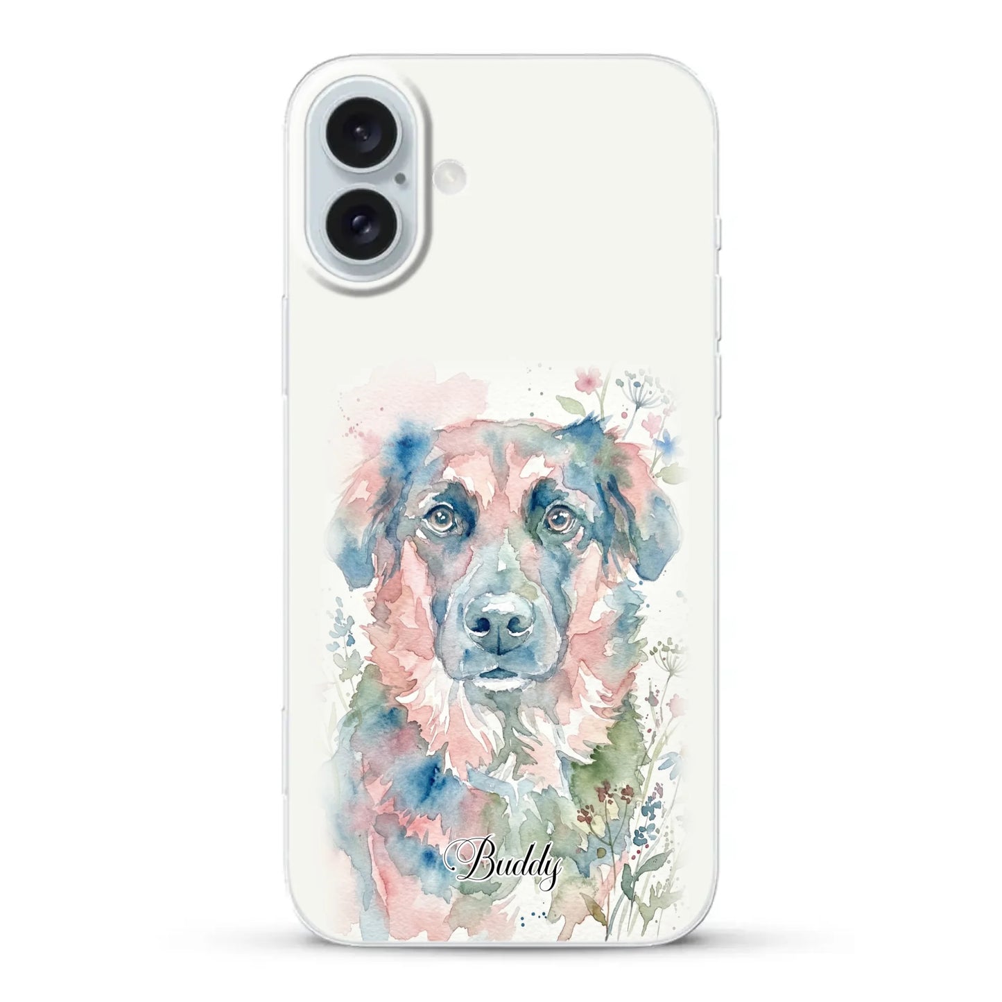 Aquarel - Gepersonaliseerd telefoonhoesje