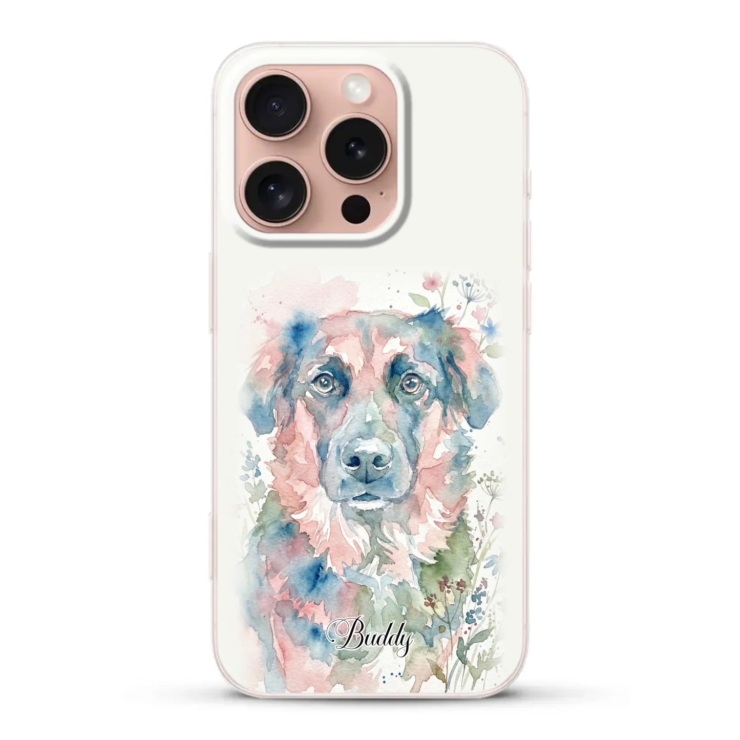 Aquarel - Gepersonaliseerd telefoonhoesje