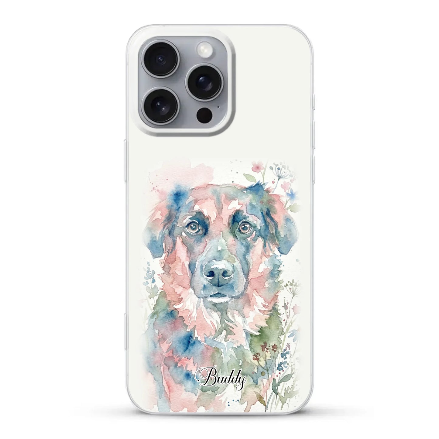 Aquarel - Gepersonaliseerd telefoonhoesje