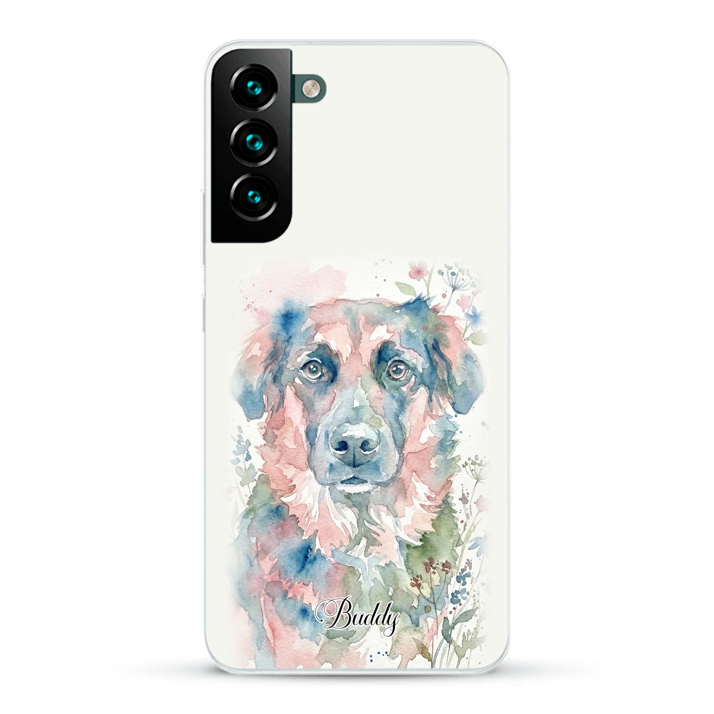 Aquarel - Gepersonaliseerd telefoonhoesje