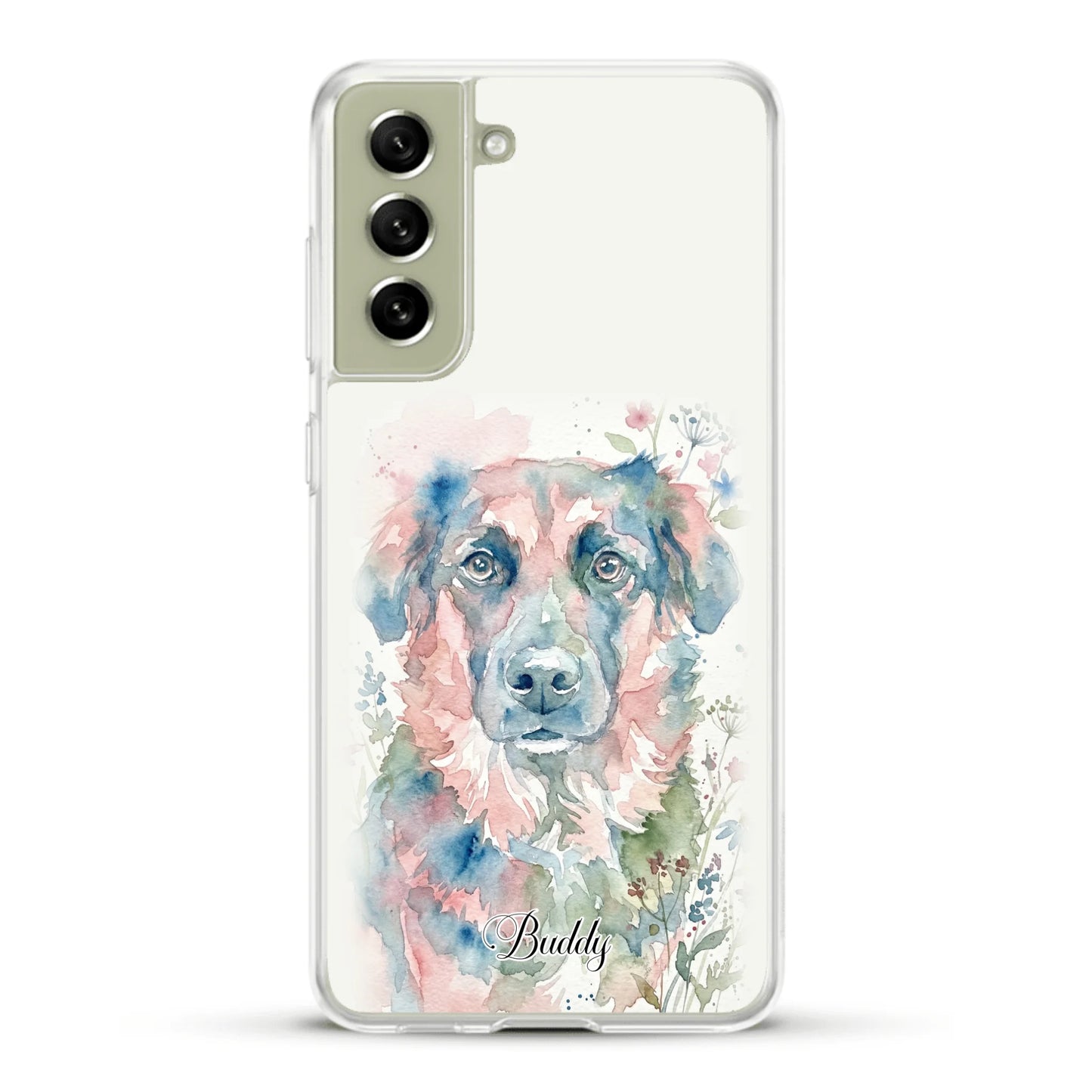 Aquarel - Gepersonaliseerd telefoonhoesje