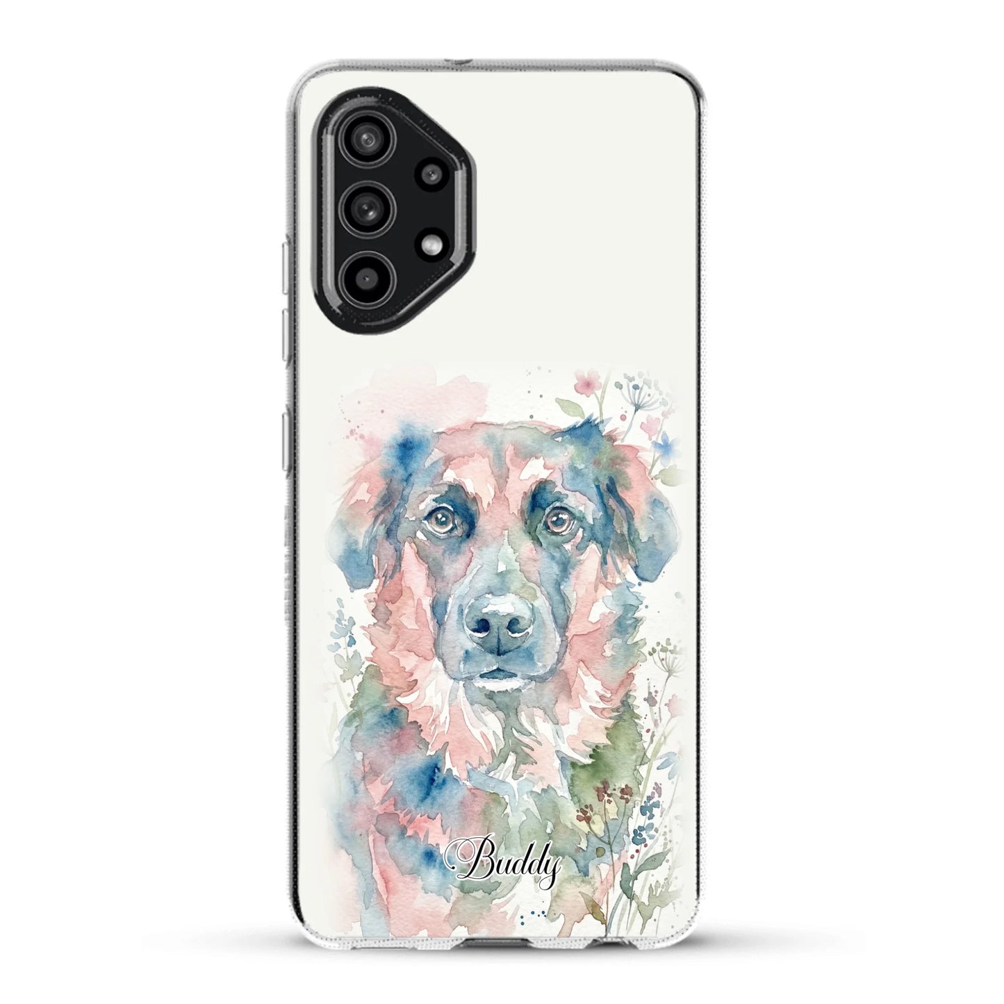 Aquarel - Gepersonaliseerd telefoonhoesje
