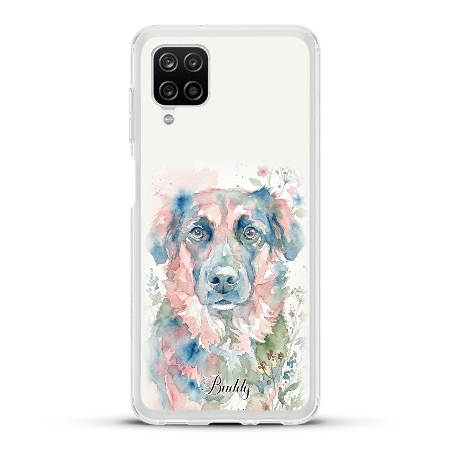 Aquarel - Gepersonaliseerd telefoonhoesje