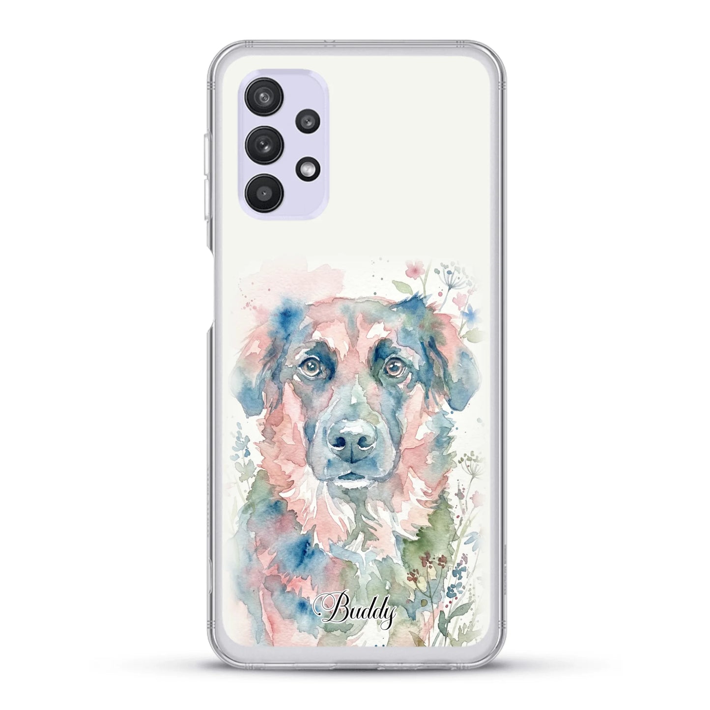 Aquarel - Gepersonaliseerd telefoonhoesje