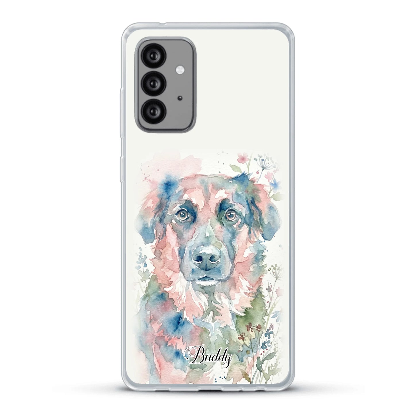 Aquarel - Gepersonaliseerd telefoonhoesje