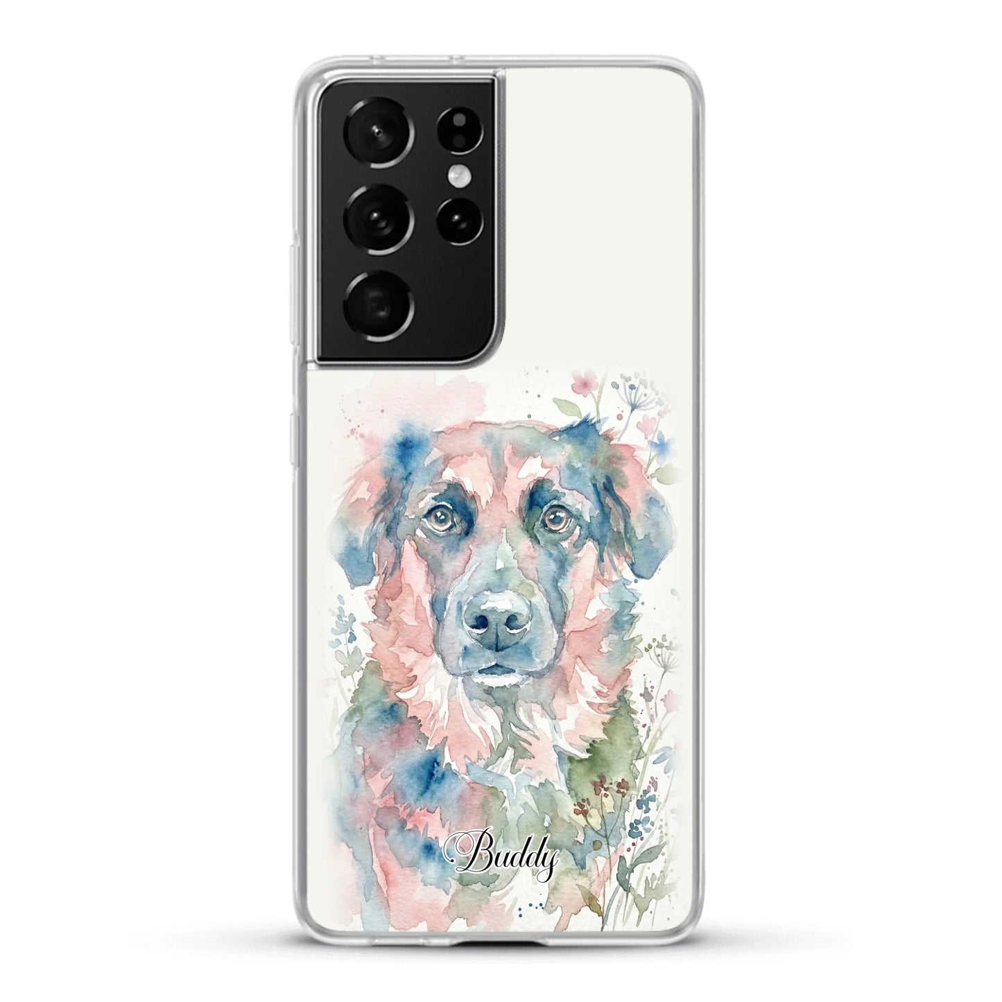 Aquarel - Gepersonaliseerd telefoonhoesje