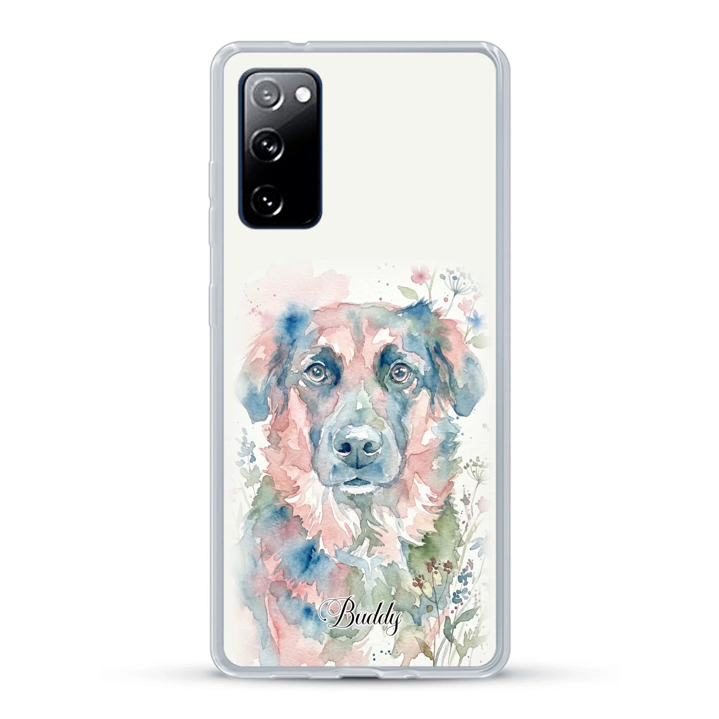 Aquarel - Gepersonaliseerd telefoonhoesje