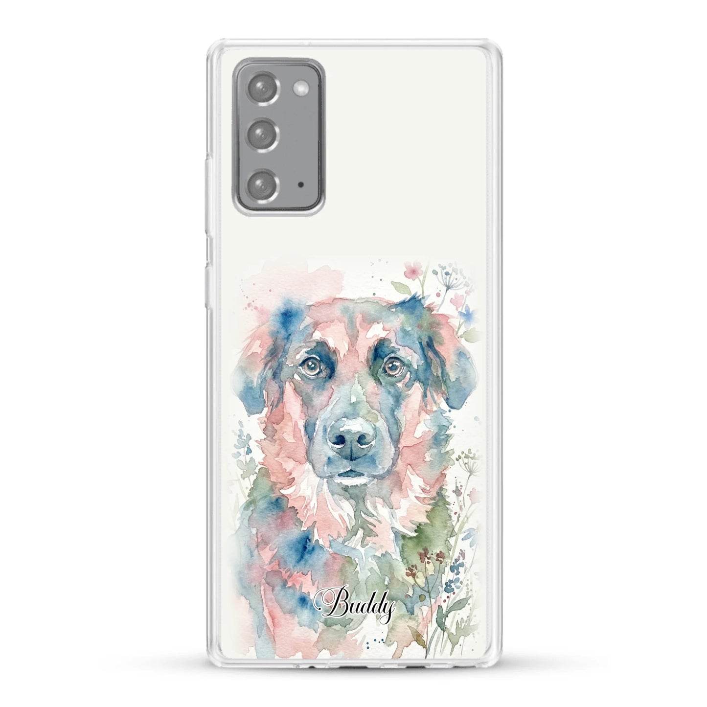 Aquarel - Gepersonaliseerd telefoonhoesje