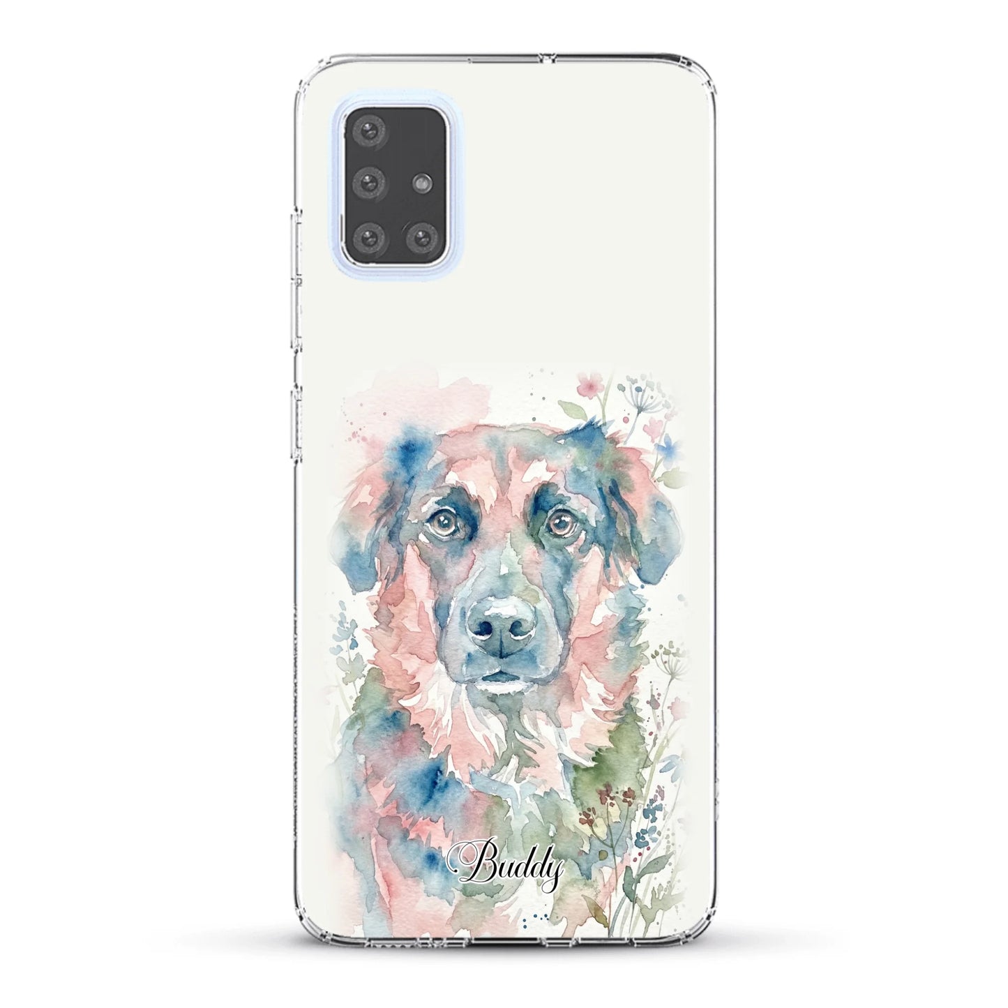 Aquarel - Gepersonaliseerd telefoonhoesje