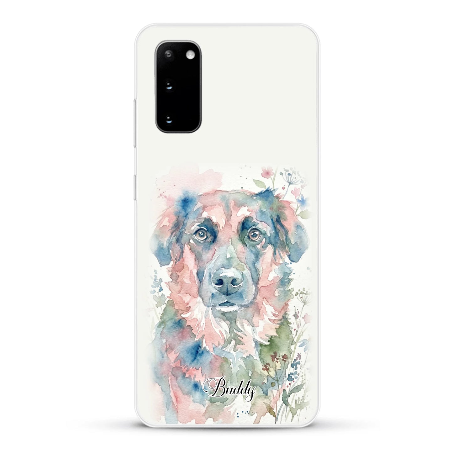 Aquarel - Gepersonaliseerd telefoonhoesje