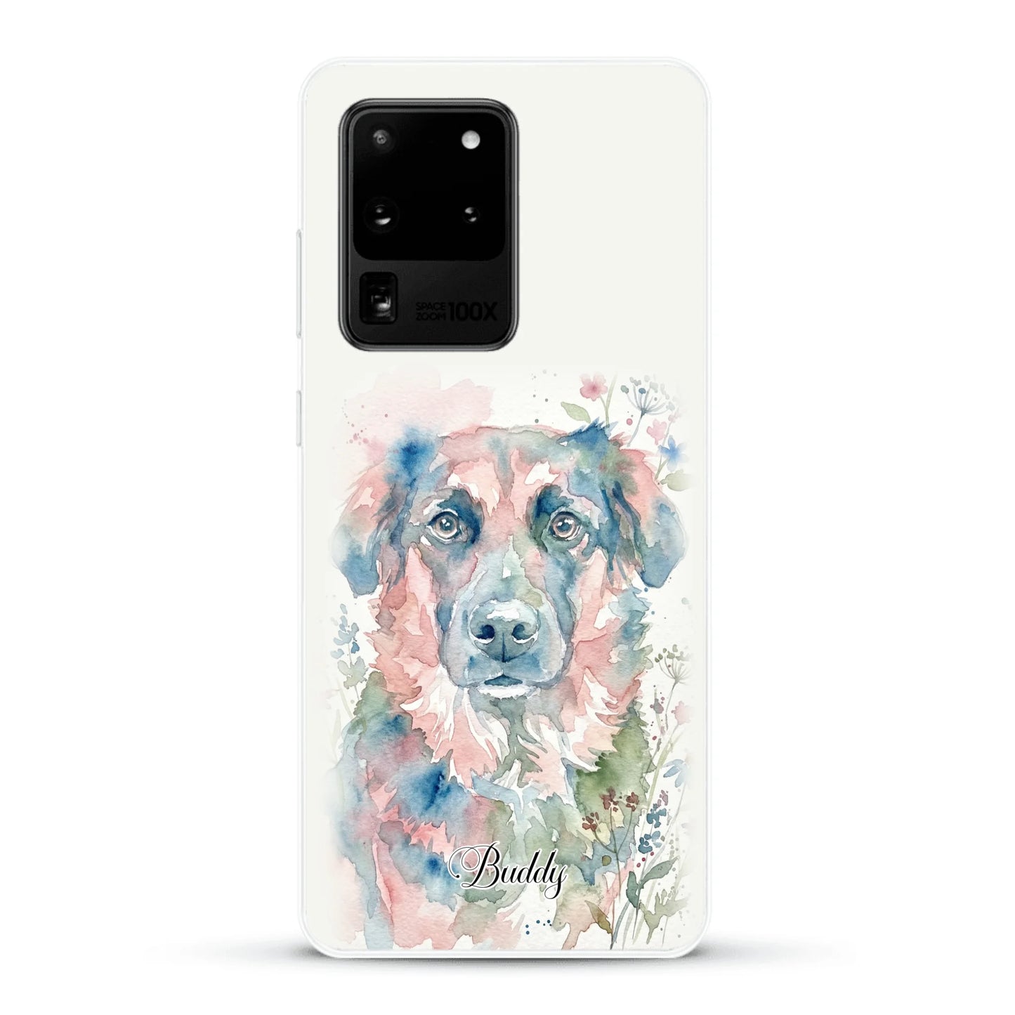 Aquarel - Gepersonaliseerd telefoonhoesje