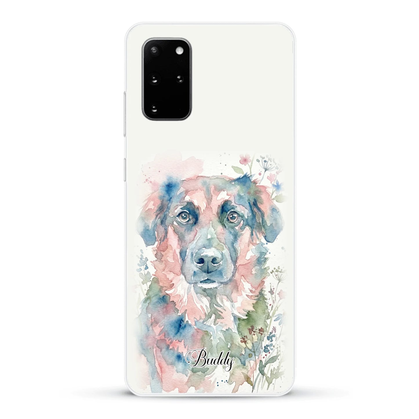 Aquarel - Gepersonaliseerd telefoonhoesje