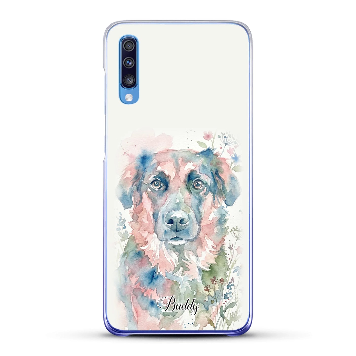 Aquarel - Gepersonaliseerd telefoonhoesje