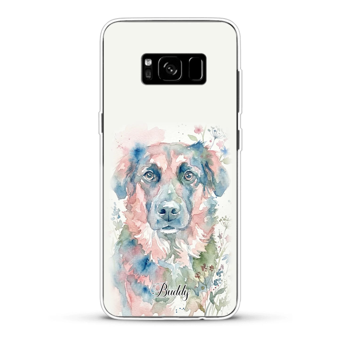Aquarel - Gepersonaliseerd telefoonhoesje