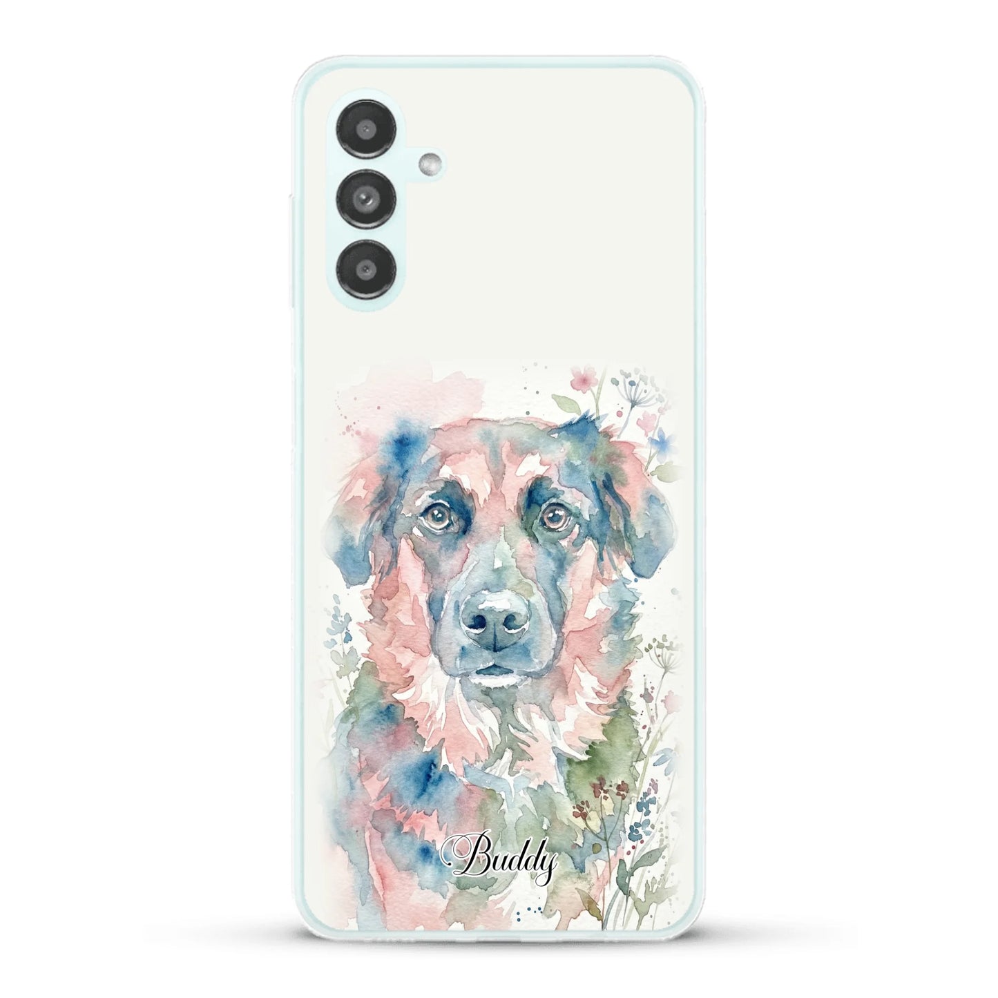 Aquarel - Gepersonaliseerd telefoonhoesje