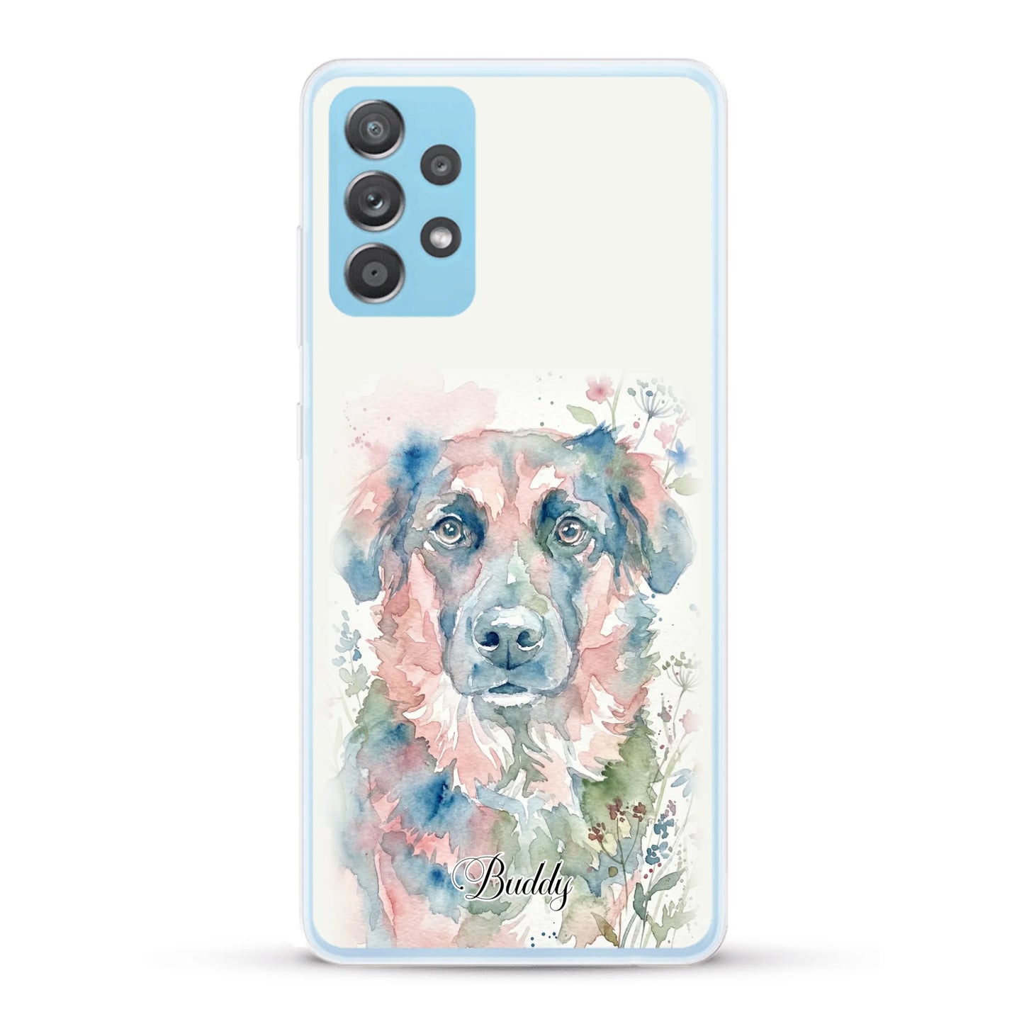 Aquarel - Gepersonaliseerd telefoonhoesje