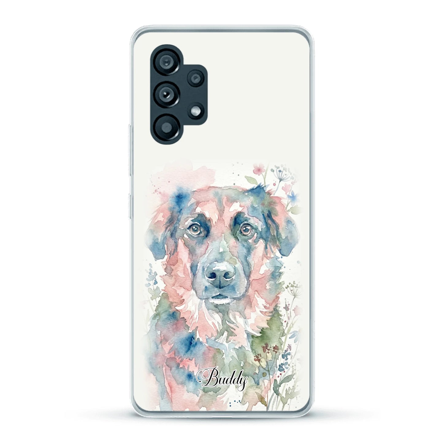 Aquarel - Gepersonaliseerd telefoonhoesje