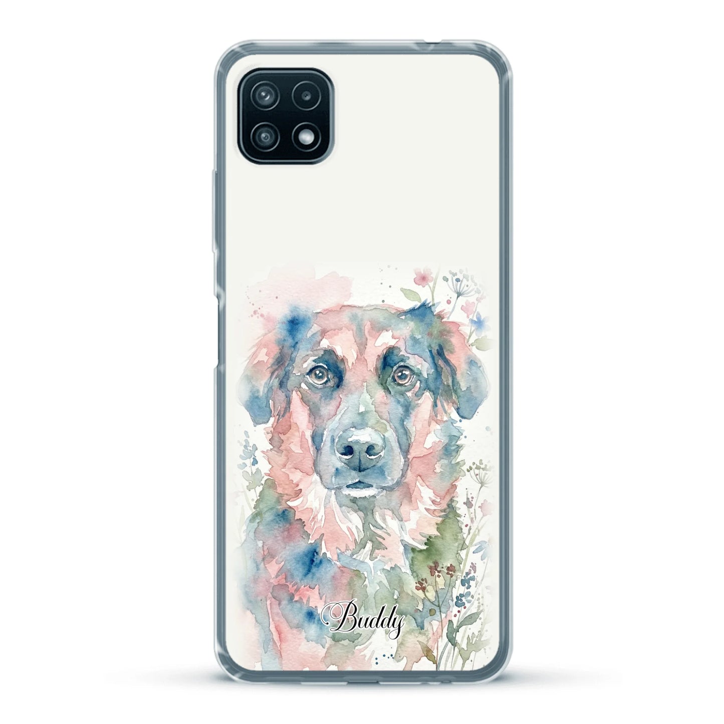 Aquarel - Gepersonaliseerd telefoonhoesje