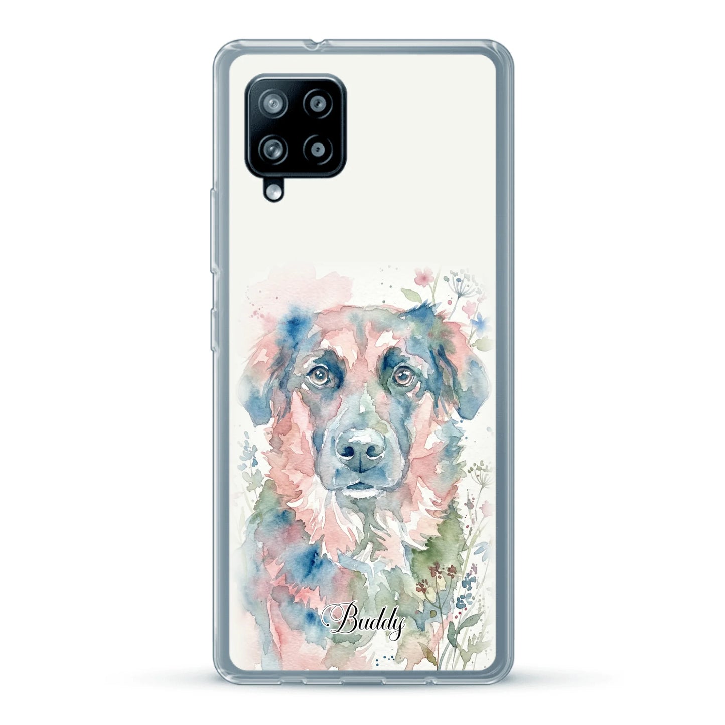 Aquarel - Gepersonaliseerd telefoonhoesje