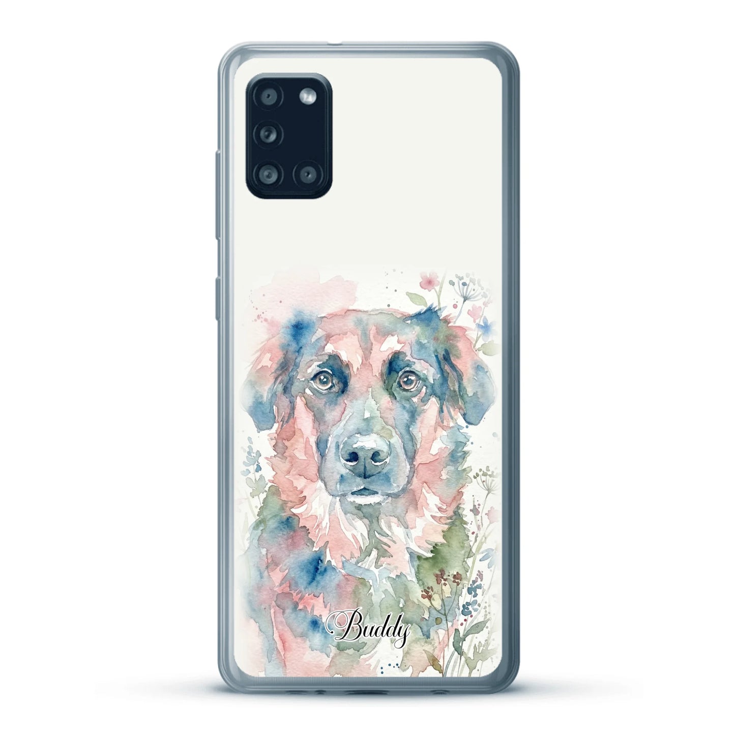 Aquarel - Gepersonaliseerd telefoonhoesje