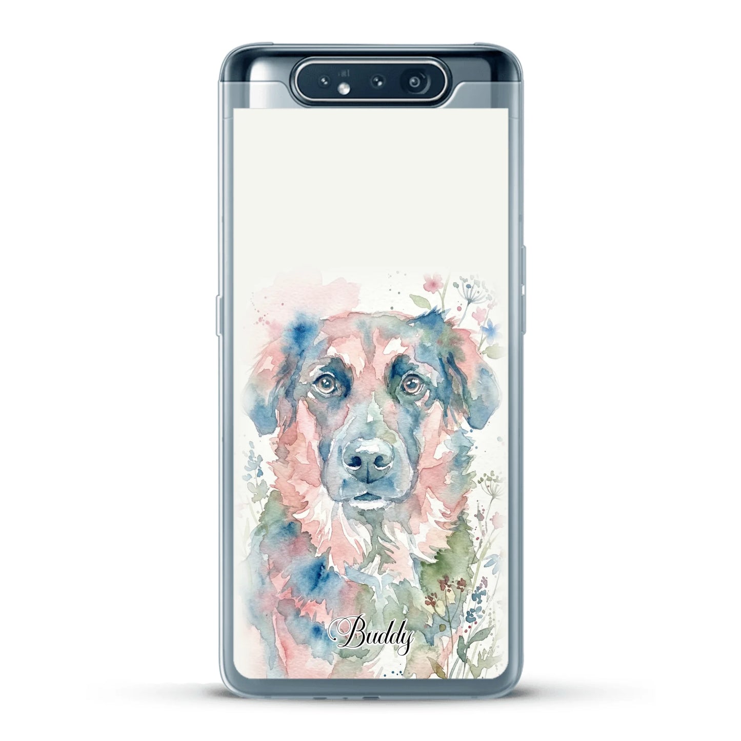 Aquarel - Gepersonaliseerd telefoonhoesje