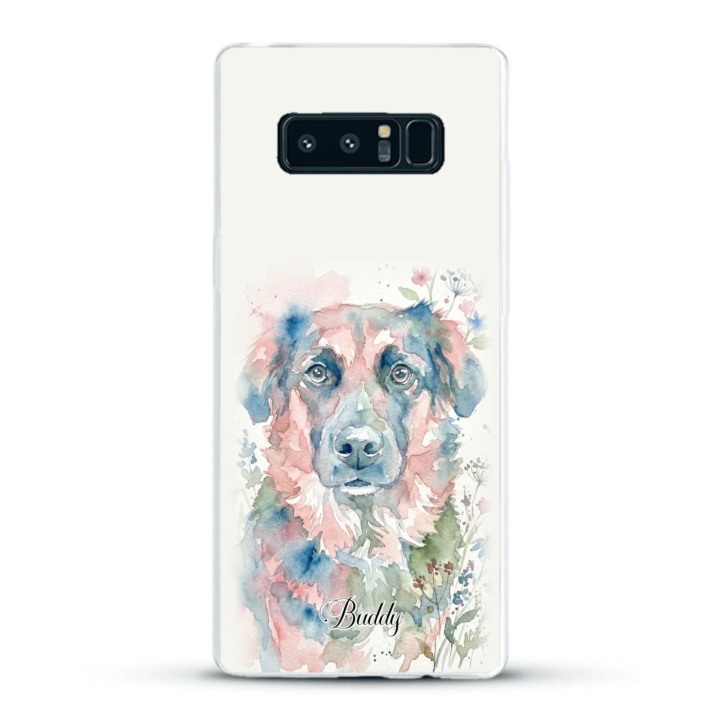 Aquarel - Gepersonaliseerd telefoonhoesje