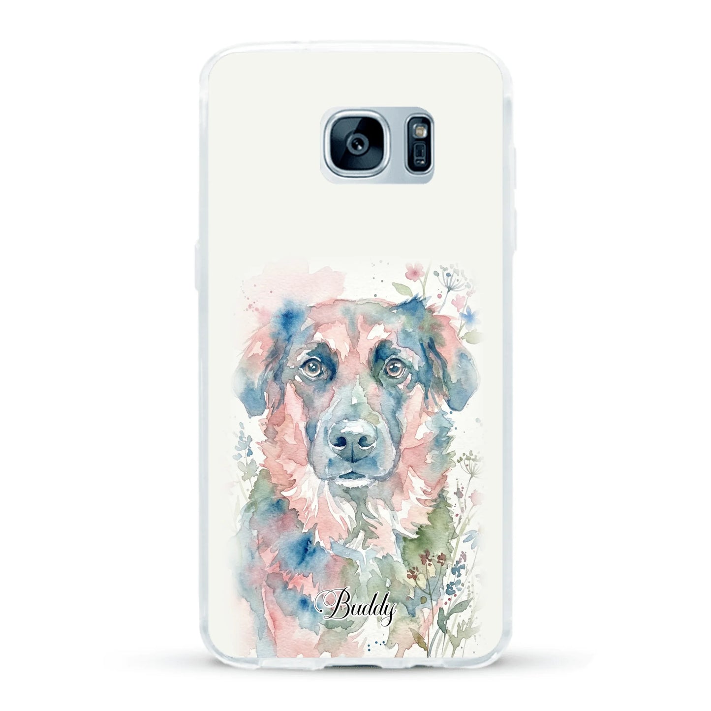 Aquarel - Gepersonaliseerd telefoonhoesje