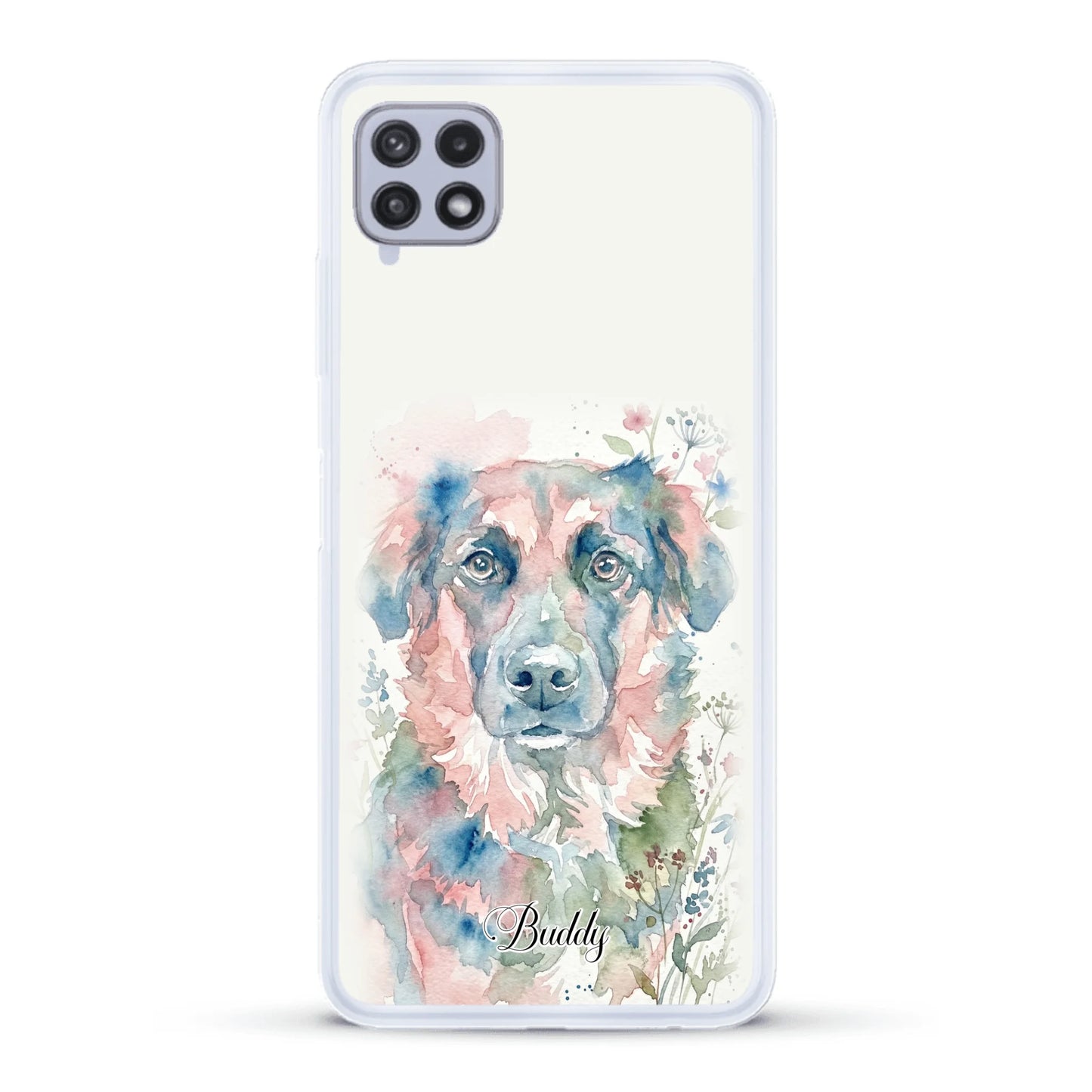 Aquarel - Gepersonaliseerd telefoonhoesje