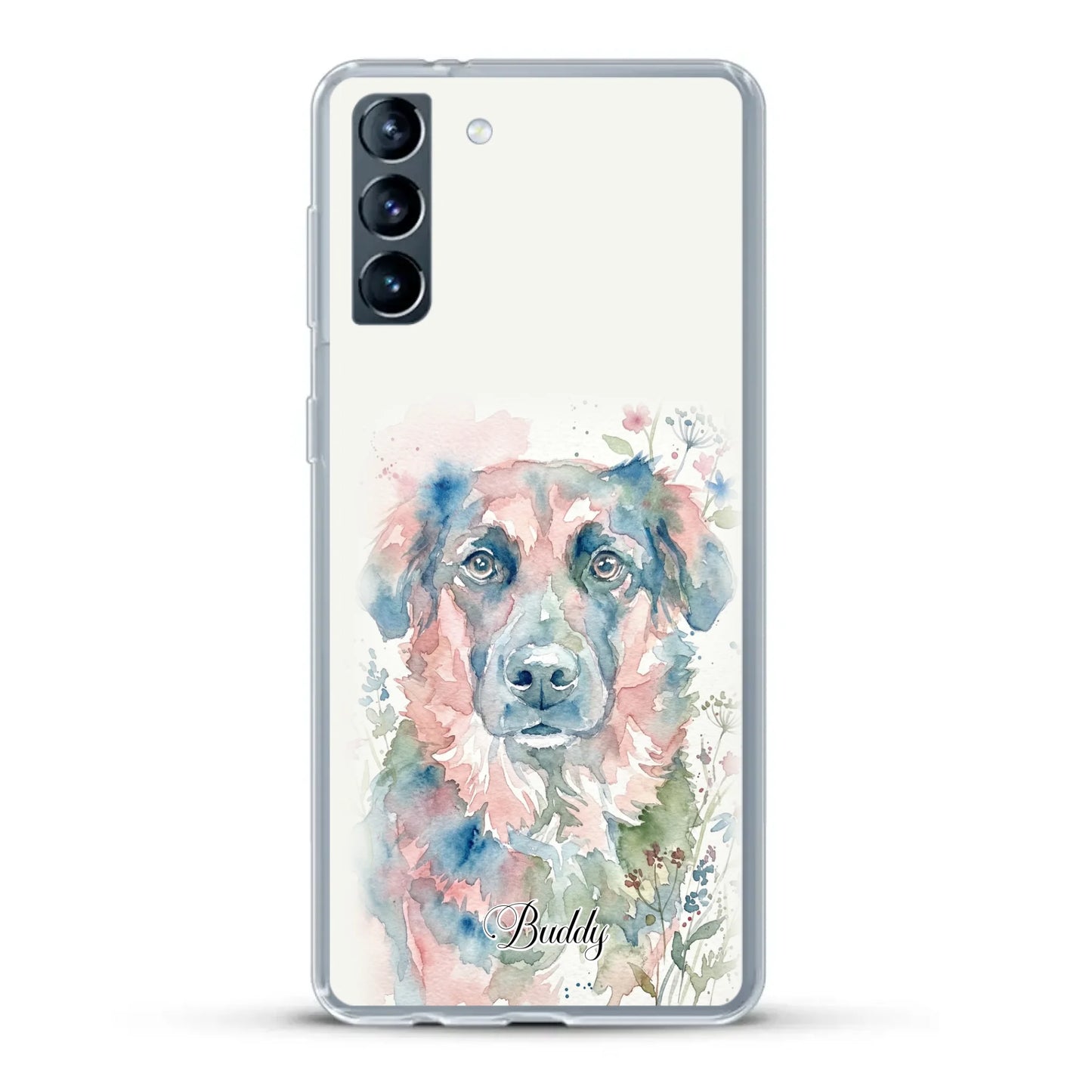 Aquarel - Gepersonaliseerd telefoonhoesje