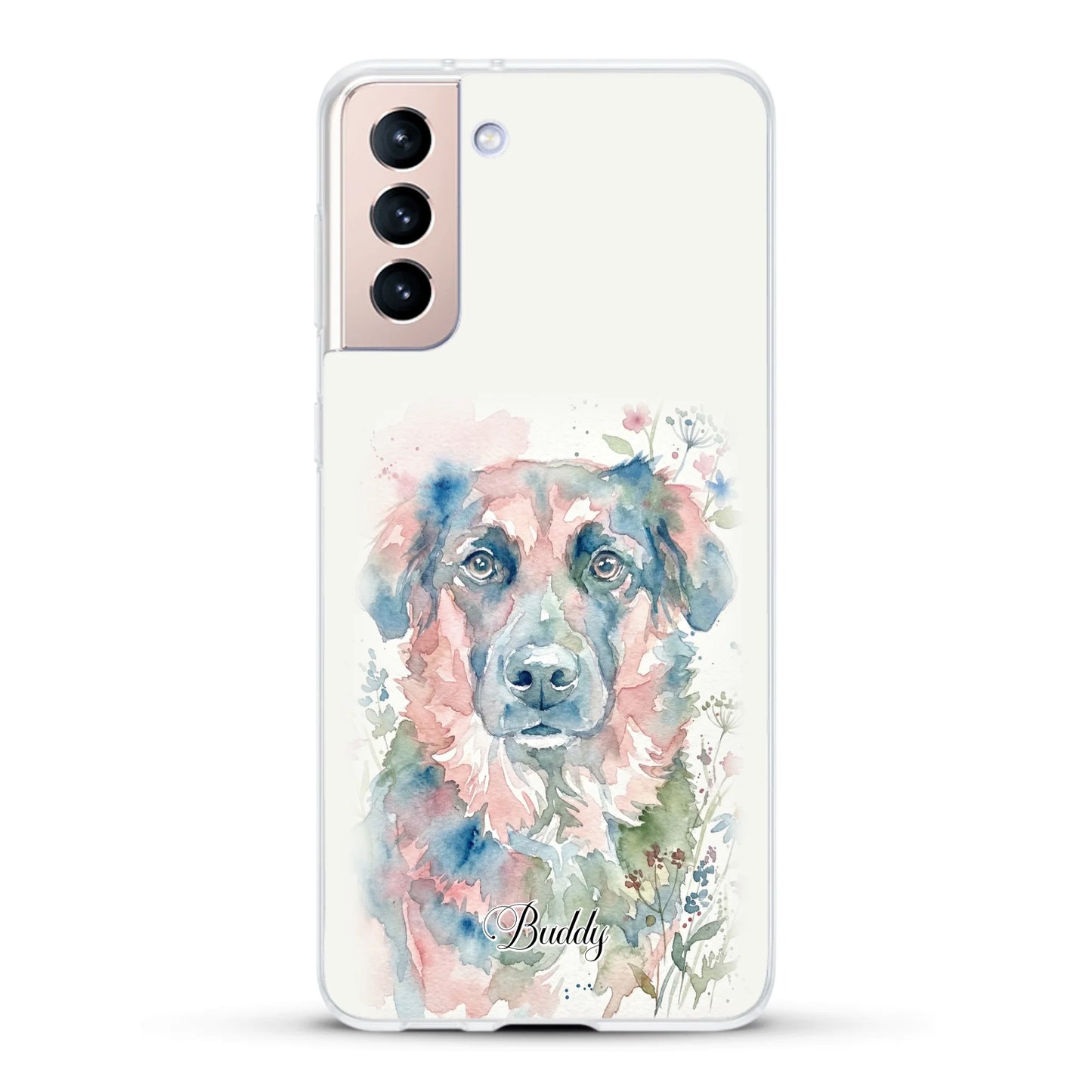 Aquarel - Gepersonaliseerd telefoonhoesje