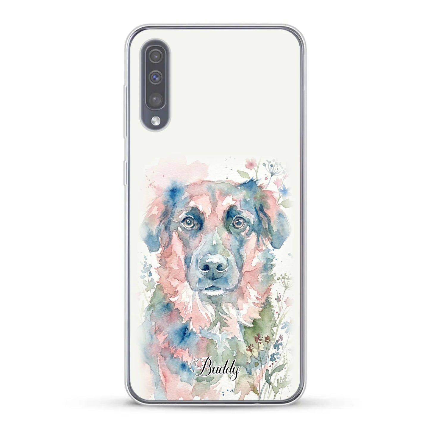 Aquarel - Gepersonaliseerd telefoonhoesje