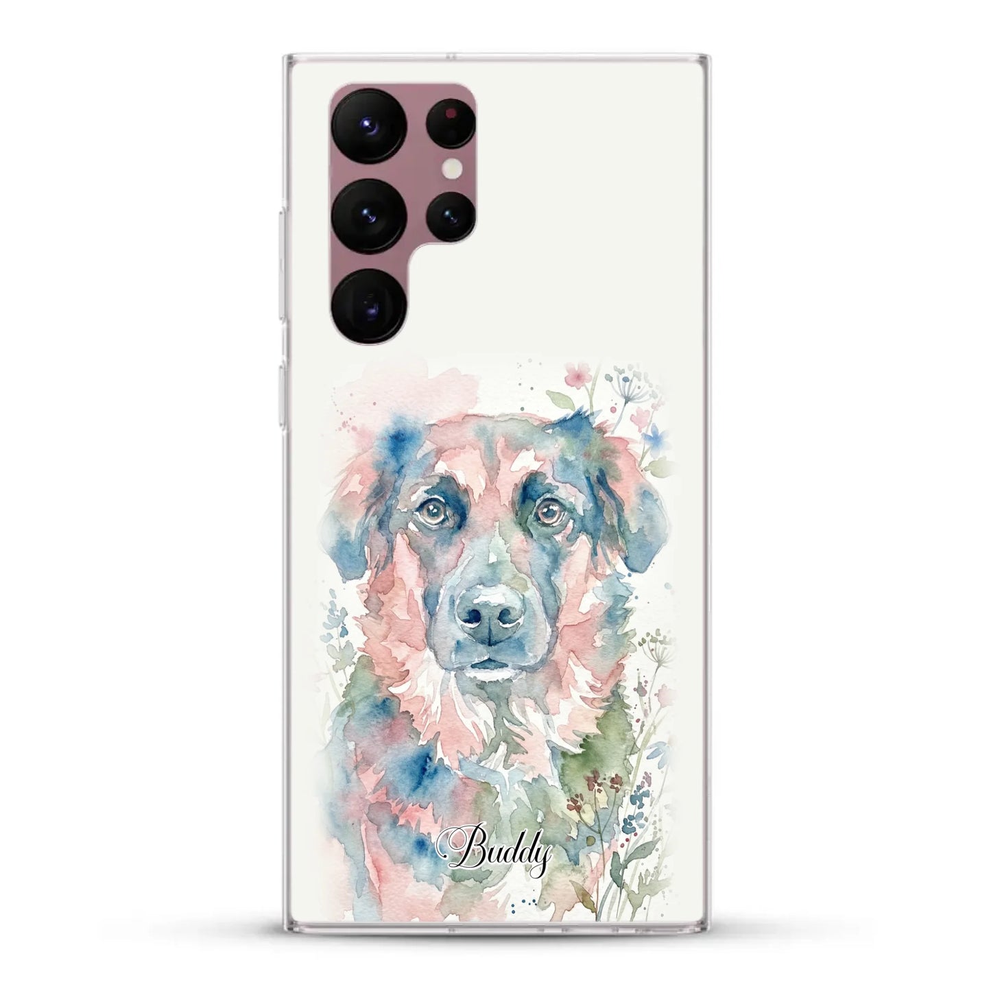 Aquarel - Gepersonaliseerd telefoonhoesje
