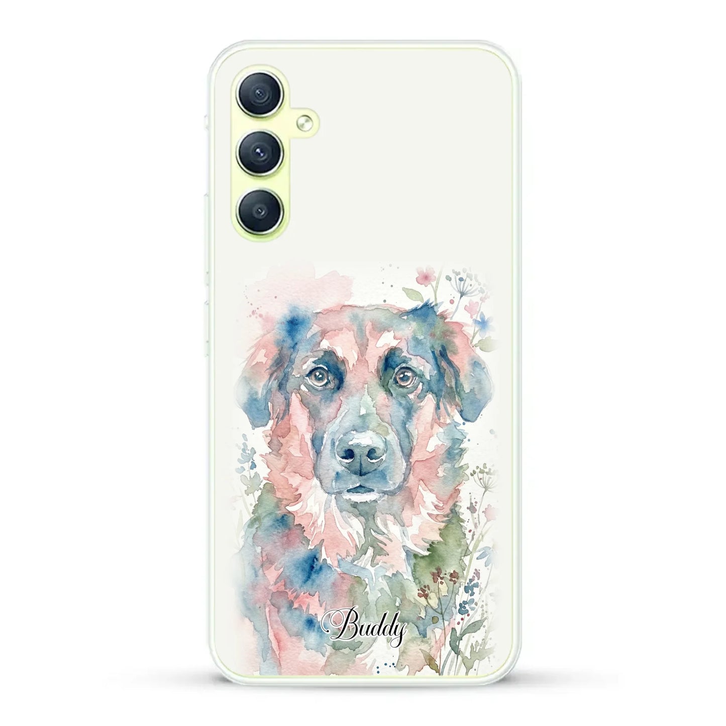 Aquarel - Gepersonaliseerd telefoonhoesje