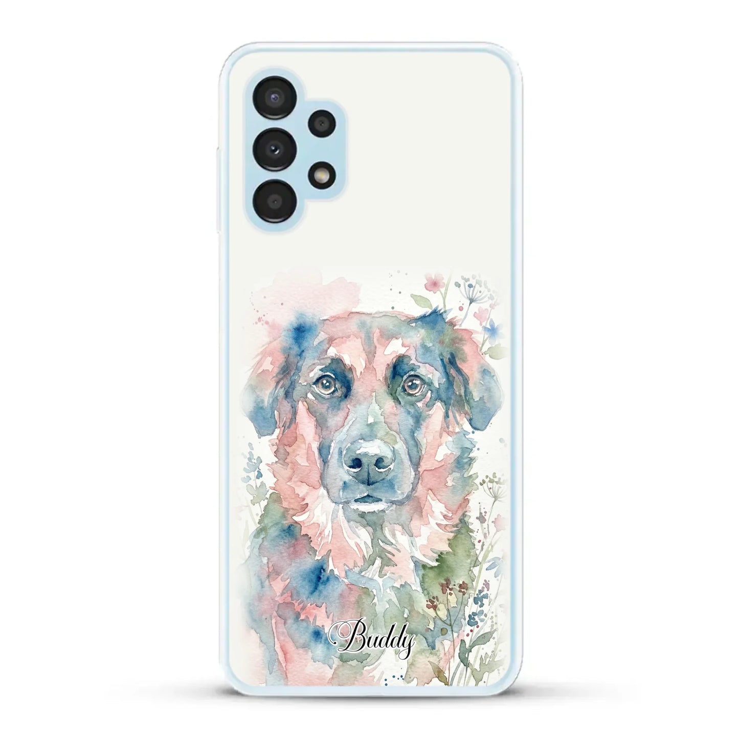 Aquarel - Gepersonaliseerd telefoonhoesje