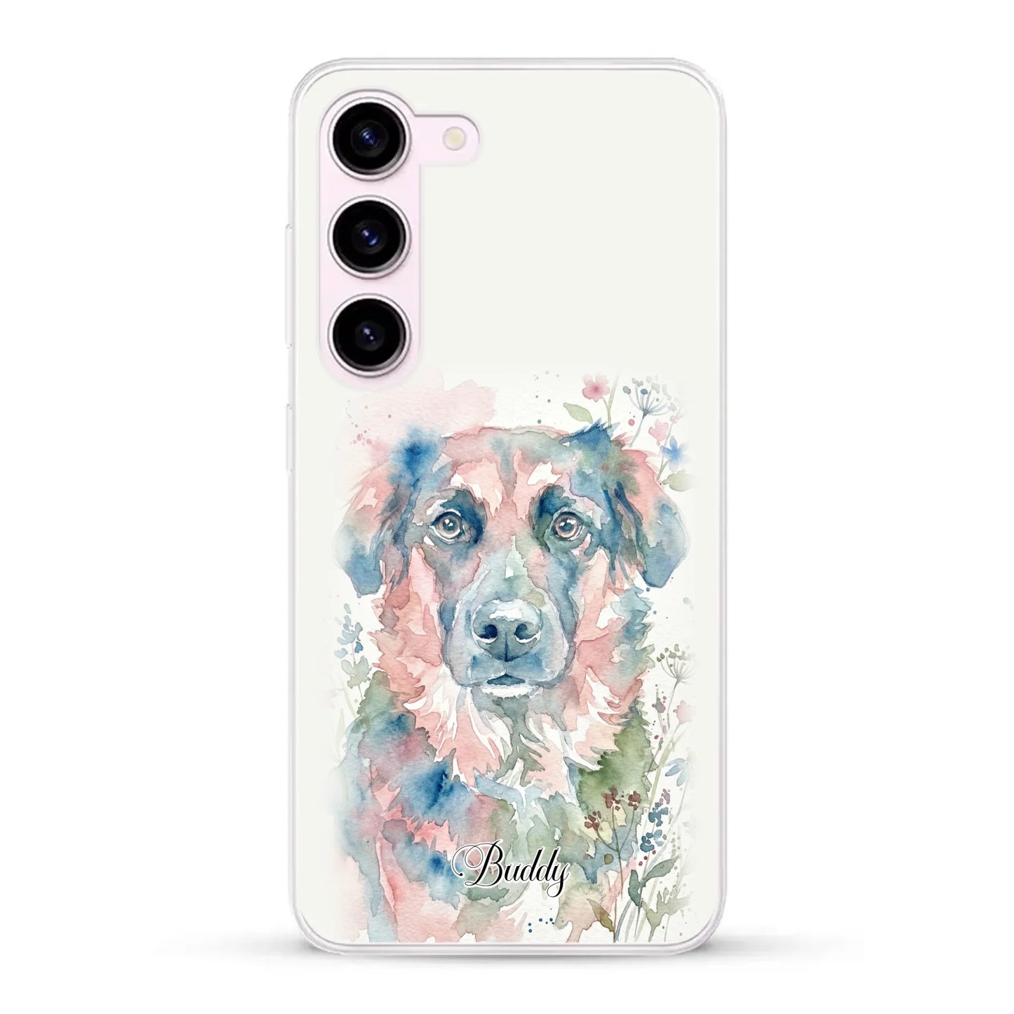 Aquarel - Gepersonaliseerd telefoonhoesje