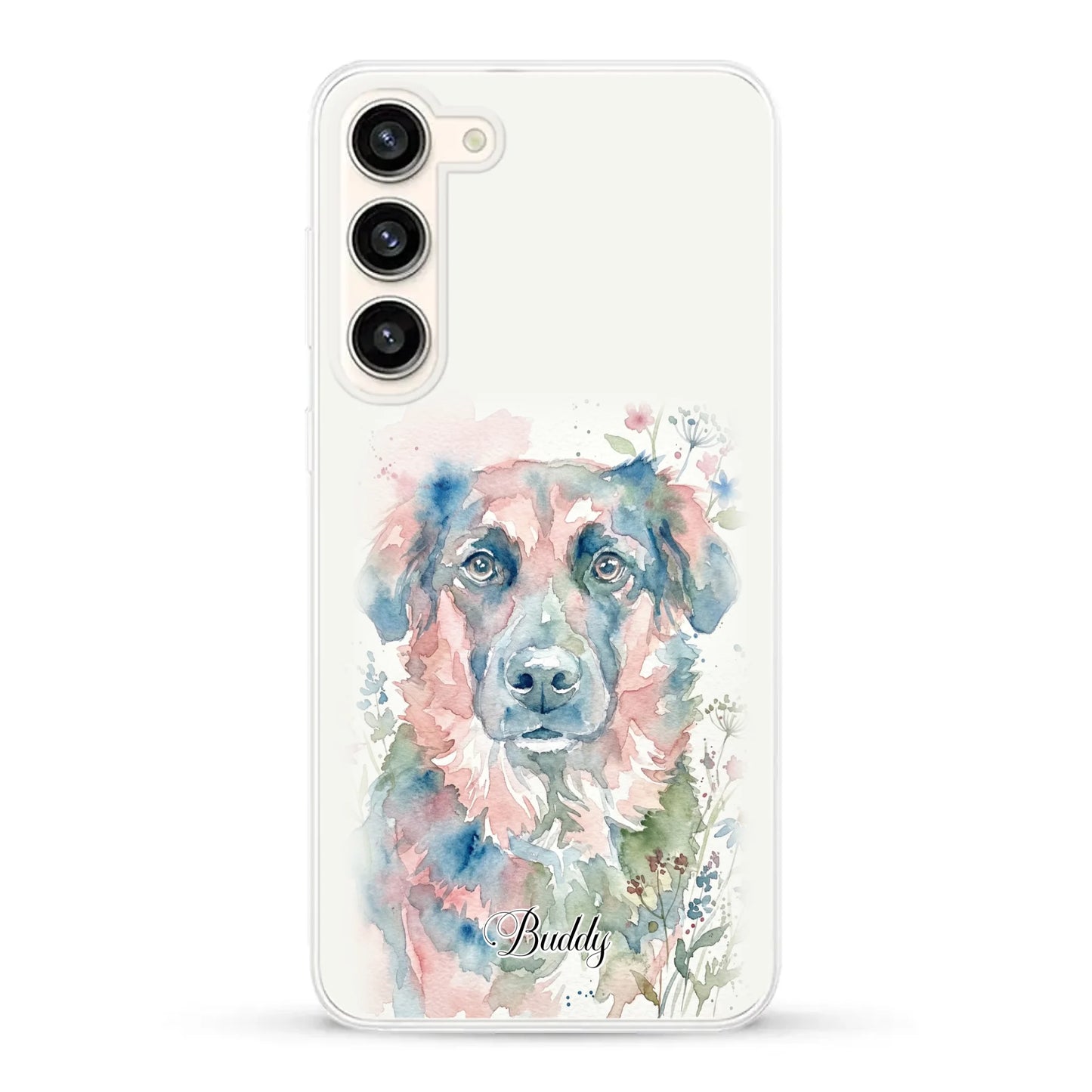Aquarel - Gepersonaliseerd telefoonhoesje
