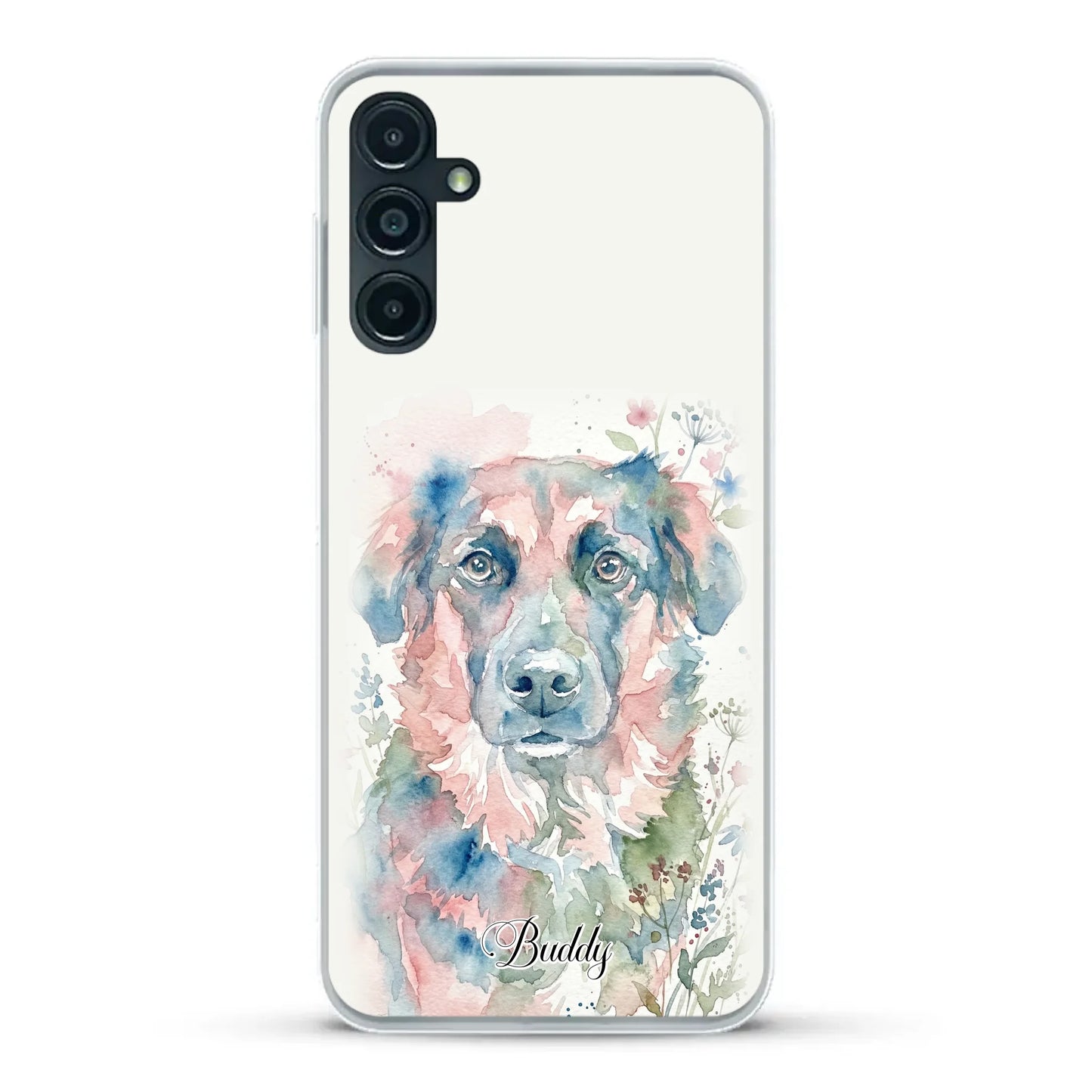 Aquarel - Gepersonaliseerd telefoonhoesje