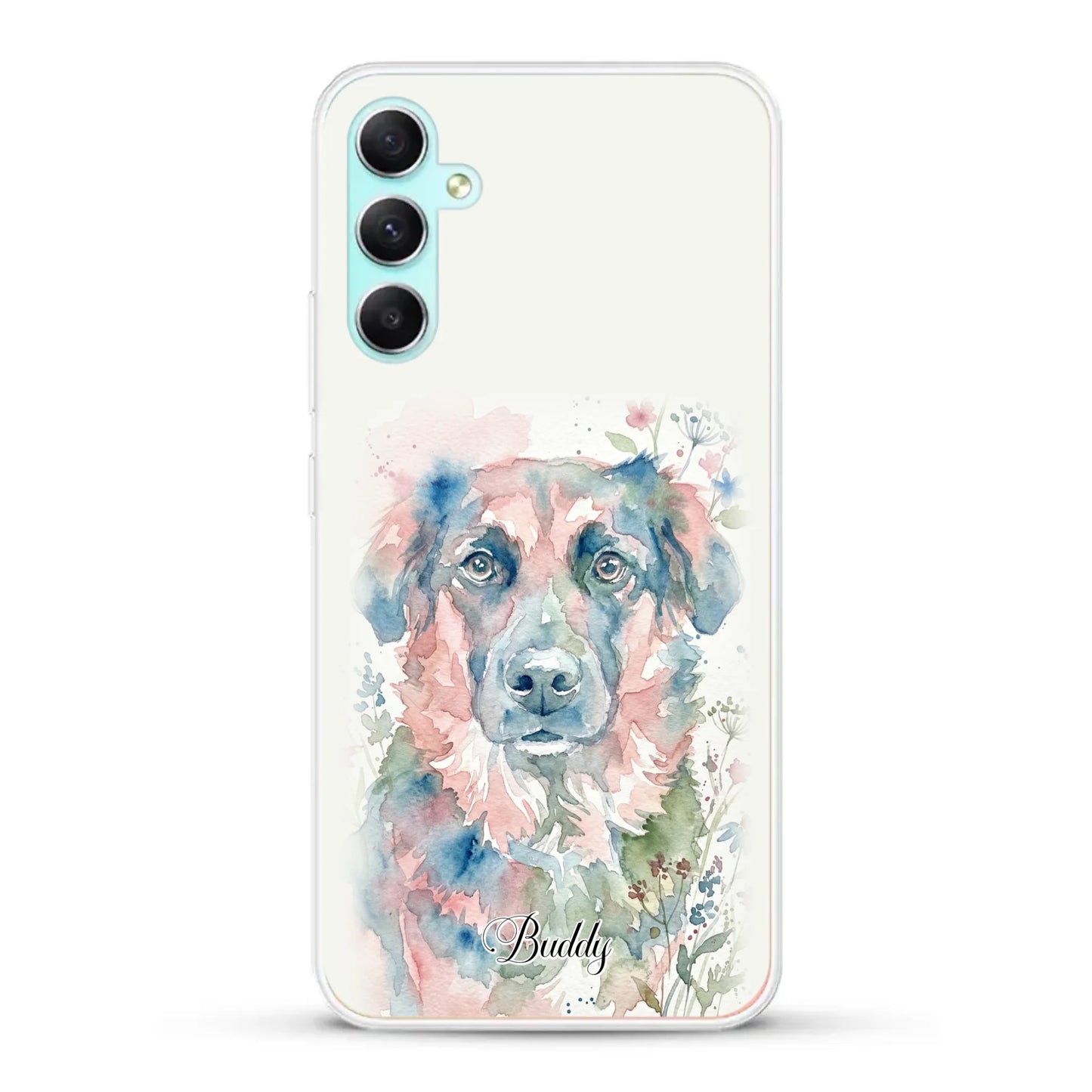 Aquarel - Gepersonaliseerd telefoonhoesje
