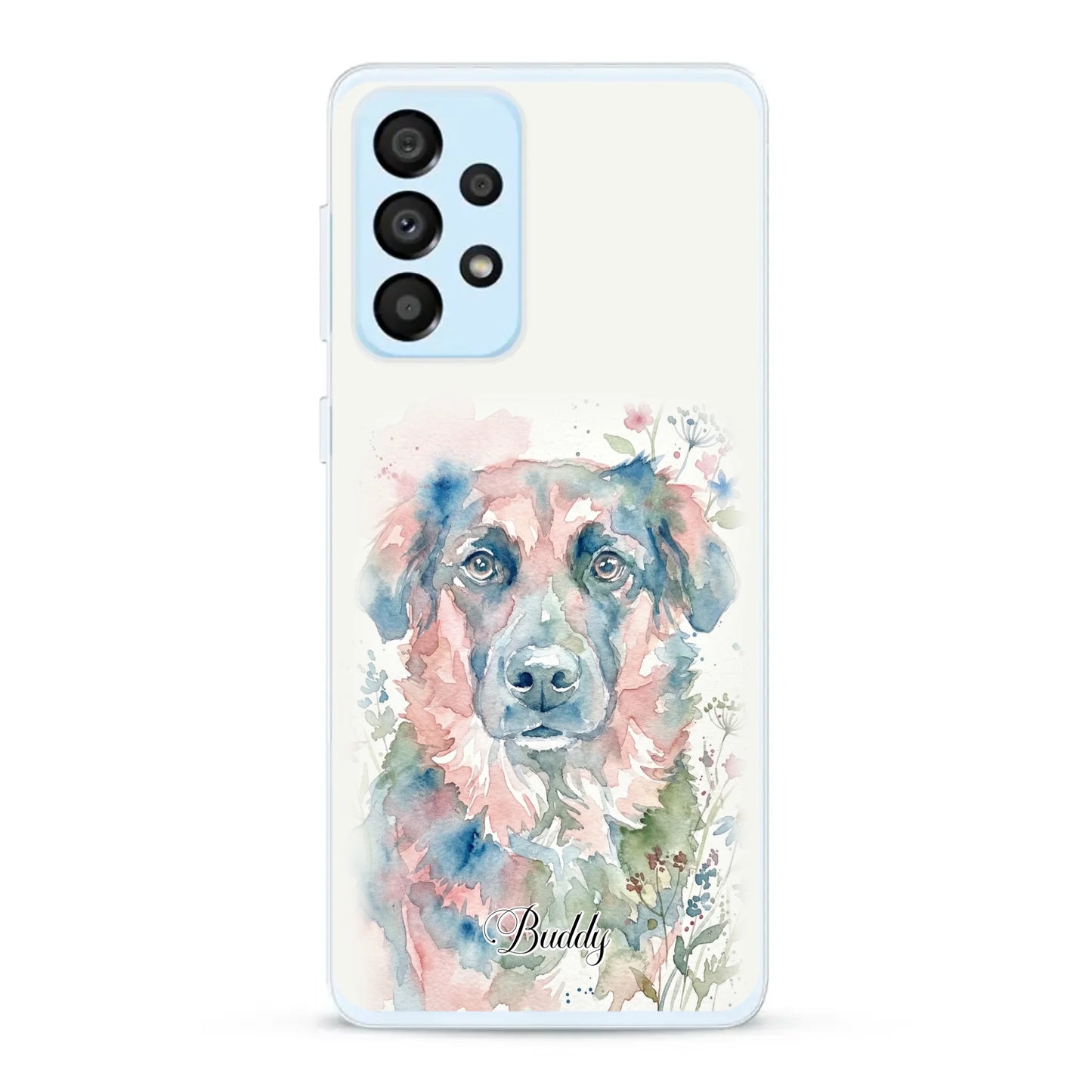 Aquarel - Gepersonaliseerd telefoonhoesje