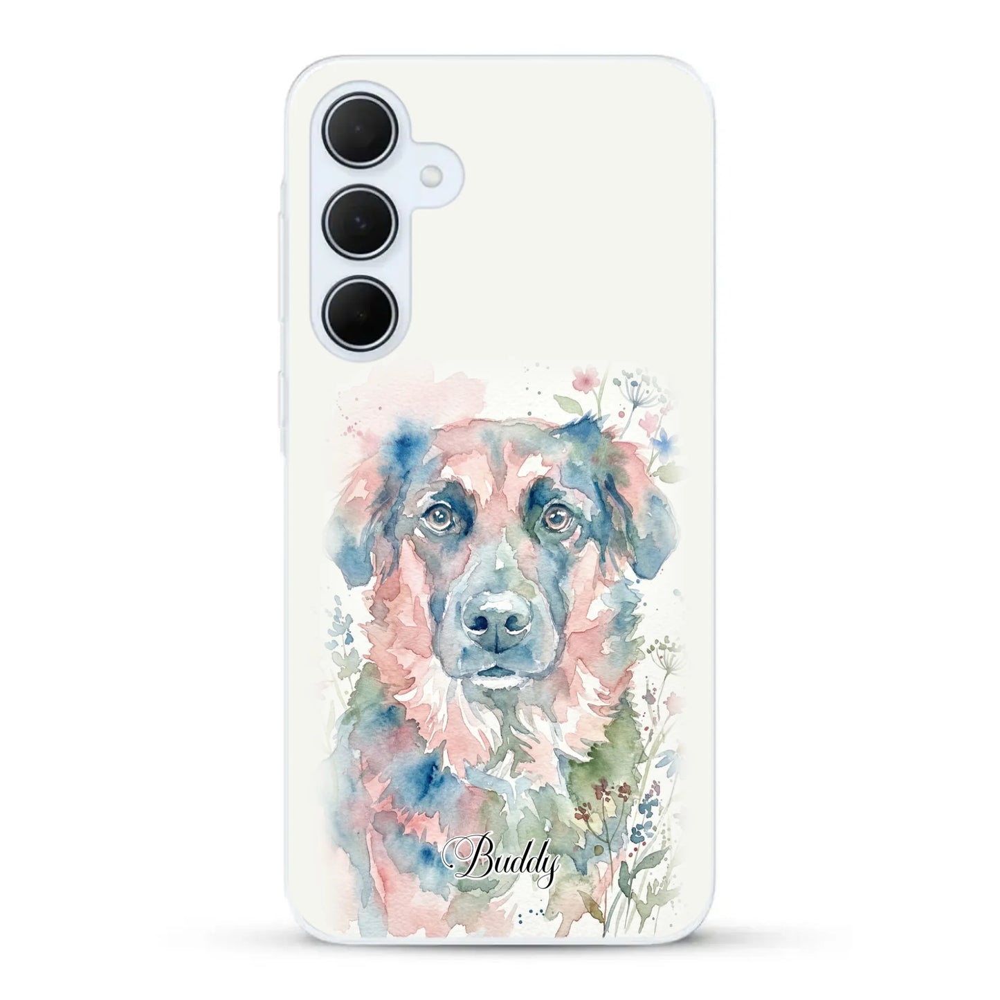Aquarel - Gepersonaliseerd telefoonhoesje
