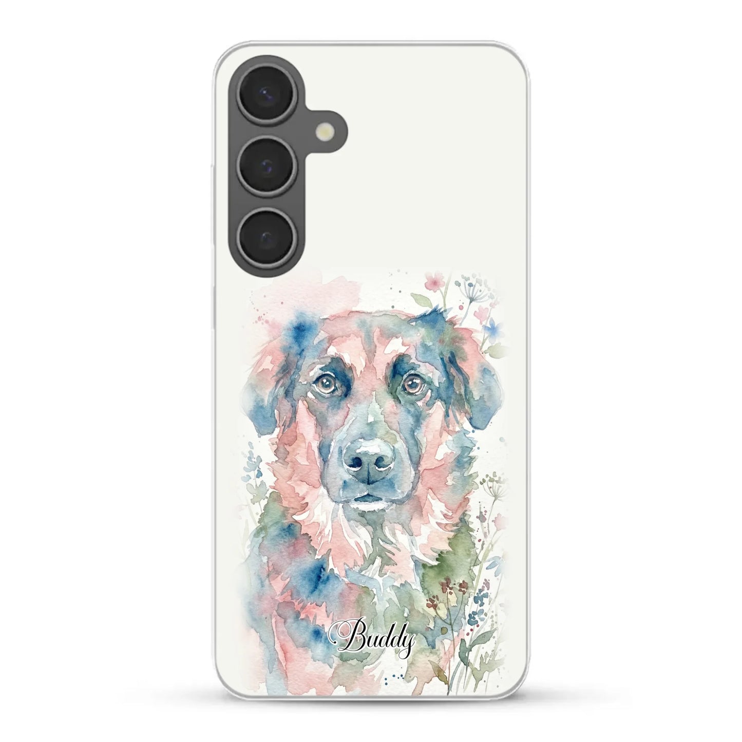 Aquarel - Gepersonaliseerd telefoonhoesje