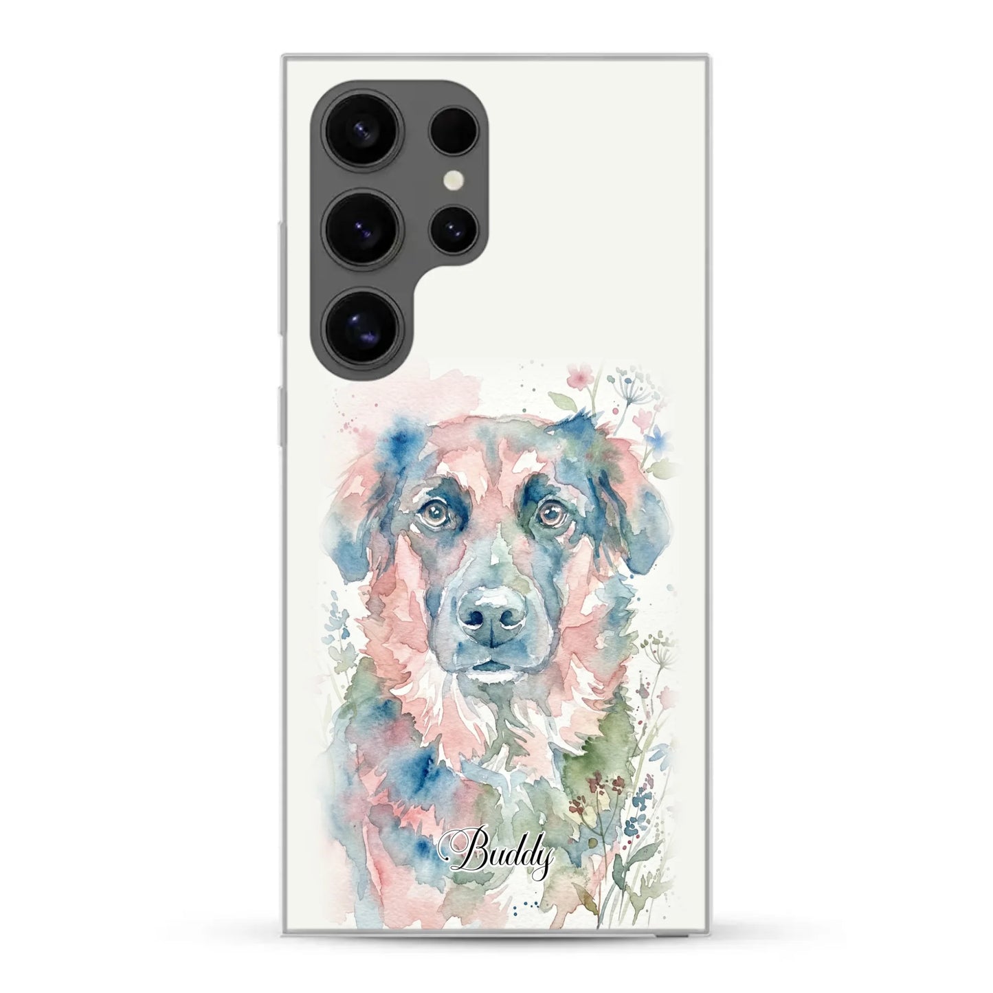 Aquarel - Gepersonaliseerd telefoonhoesje