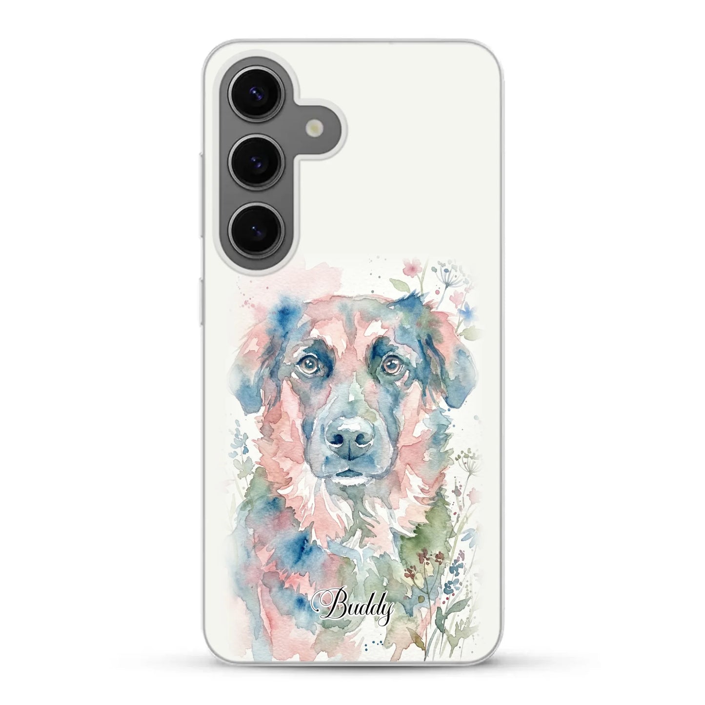 Aquarel - Gepersonaliseerd telefoonhoesje