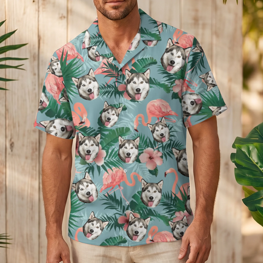 Paradijsvogel - Gepersonaliseerde Hawaiiaans hemd