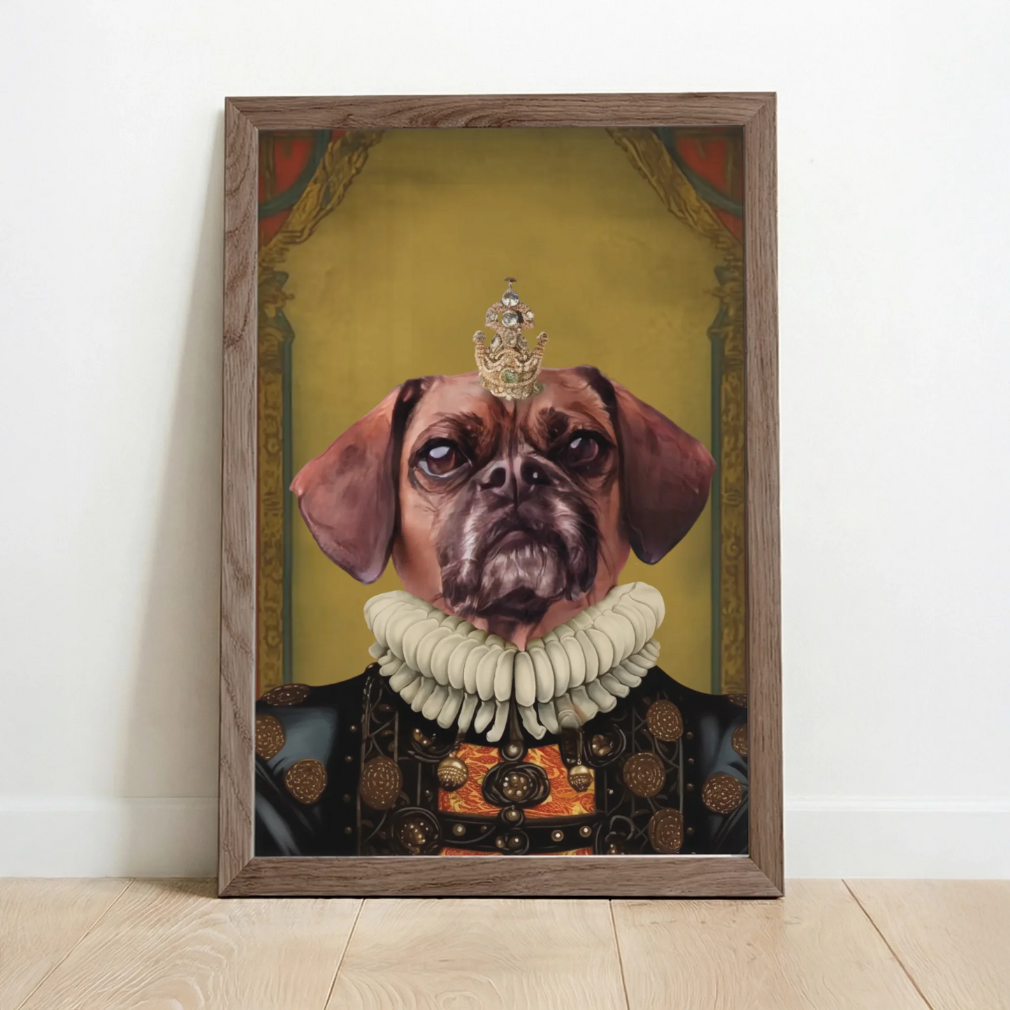 Framed Poster UK oak copy