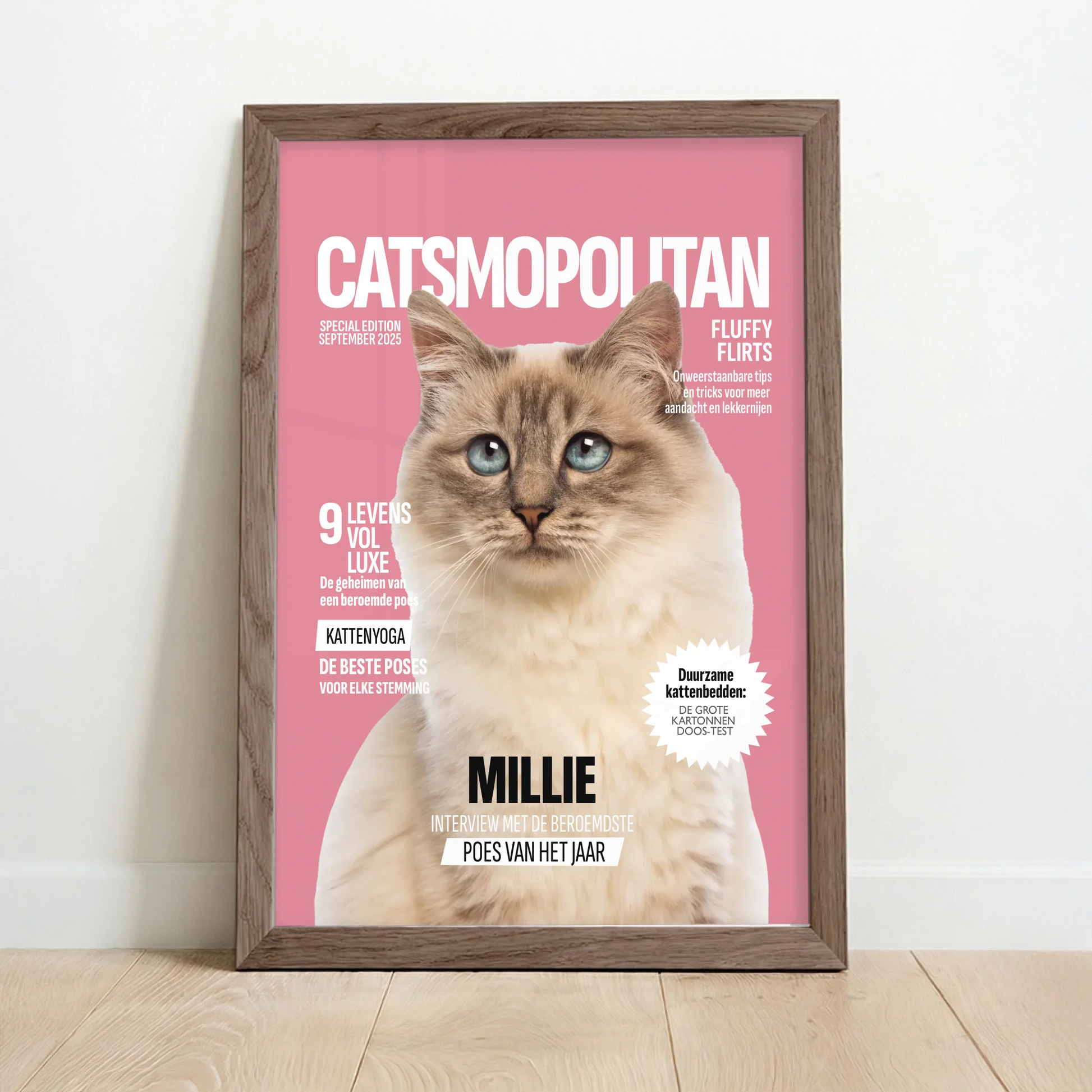 Framed Poster UK oak copy